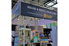 Image The Planet Reuse booth at Empack 2023.